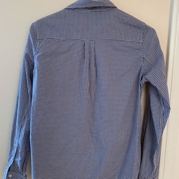 Gap Womens plaid double weave boyfriend shirt - Picture 4 of 4